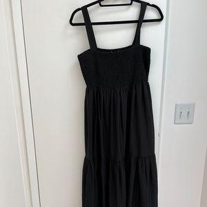Zara black tiered maxi - medium - like new